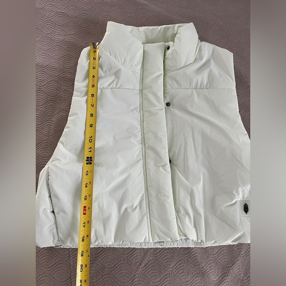 🆕 Free People Movement Sight Seein’ puffer vest in mint green size XS - Picture 7 of 11